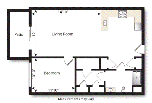 Colewood_FloorPlan_403_404_405 585sqft Colewood_FloorPlan_403_404_405 585sqft